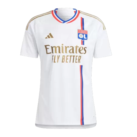 Authentic Olympique Lyonnais Home Soccer Jersey 2023/24 - soccerdeal