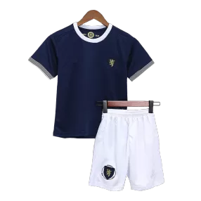 Kid's Scotland 150th Anniversary Soccer Jersey Kit(Jersey+Shorts) 2023 - soccerdeal