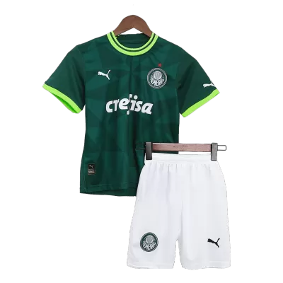 Kid's SE Palmeiras Home Soccer Jersey Kit(Jersey+Shorts) 2023/24 - Soccerdeal