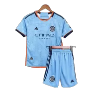 Kid's New York City Home Soccer Jersey Kit(Jersey+Shorts) 2023 - soccerdealshop