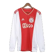 Ajax Home Long Sleeve Soccer Jersey 2022/23 - soccerdealshop