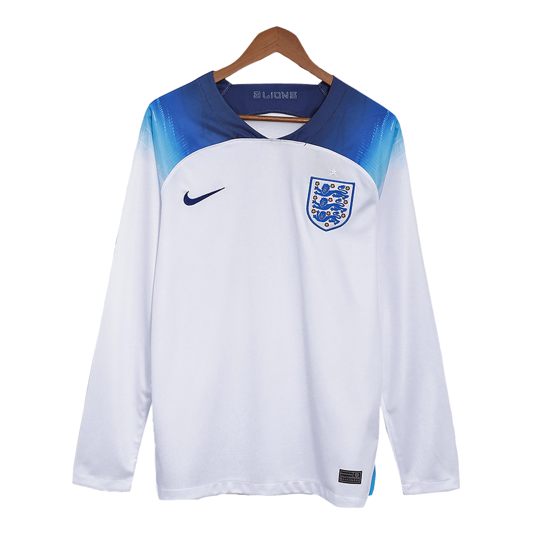 England Jersey 2022 Authentic Home World Cup - Long Sleeve