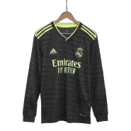 Real Madrid Third Away Long Sleeve Soccer Jersey 2022/23 - soccerdealshop