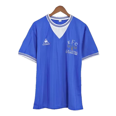 Retro 1985 Everton Home Soccer Jersey - Soccerdeal