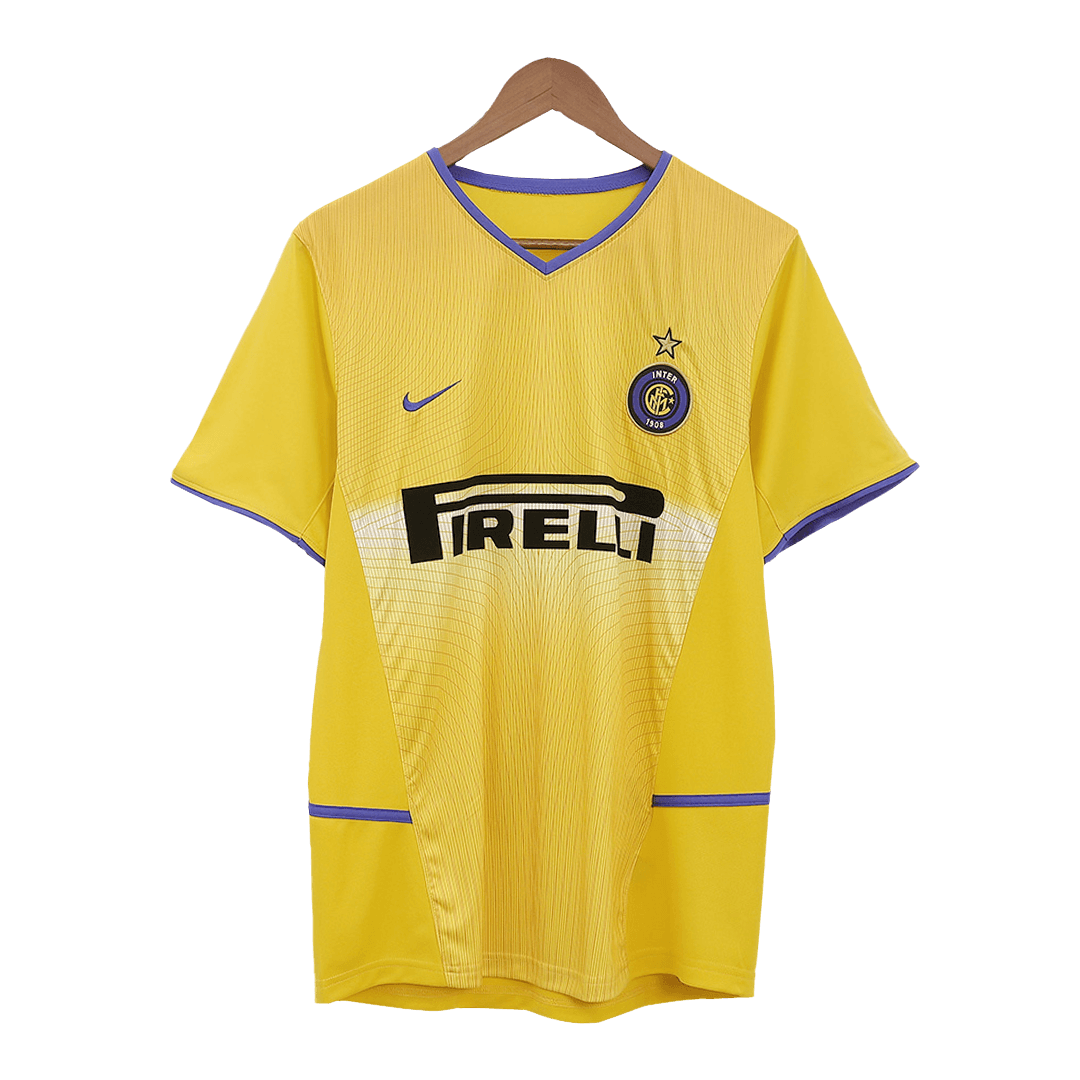 NIKE INTER MILAN 2003 AWAY 3RD JERSEY orange