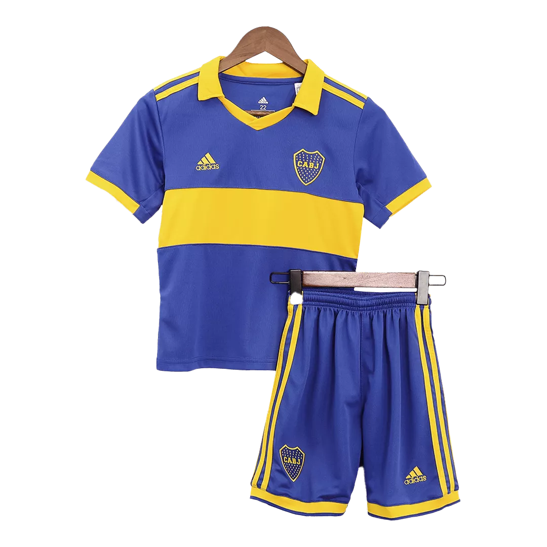 Kid's Boca Juniors Home Soccer Jersey Kit(Jersey+Shorts) 2022/23