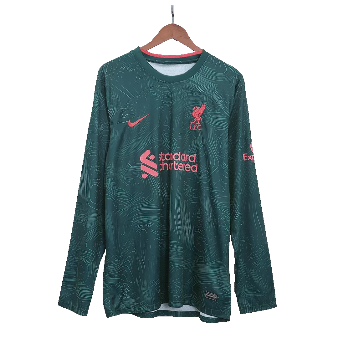 Liverpool Away Authentic Jersey 2021/22 - Long Sleeve