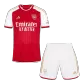 Kid's Arsenal Home Soccer Jersey Kit(Jersey+Shorts) 2023/24 - soccerdealshop