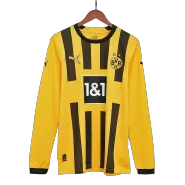 Borussia Dortmund Home Long Sleeve Soccer Jersey 2022/23 - soccerdeal