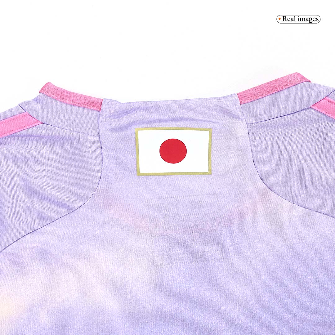 Kid's Japan Women's World Cup Away Soccer Jersey Kit(Jersey+Shorts) 2023 - soccerdeal