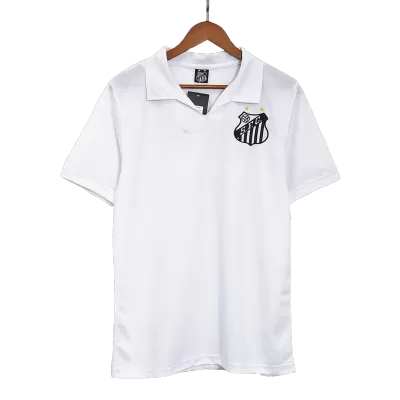 Retro 1970 Santos FC Home Soccer Jersey - Soccerdeal