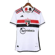 Authentic Sao Paulo FC Home Soccer Jersey 2023/24 - soccerdealshop
