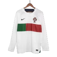 Portugal Away Long Sleeve Soccer Jersey 2022 - soccerdealshop