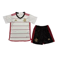 Kid's CR Flamengo Away Soccer Jersey Kit(Jersey+Shorts) 2023/24 - soccerdealshop