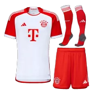 Bayern Munich Home Soccer Jersey Kit(Jersey+Shorts+Socks) 2023/24 - soccerdealshop