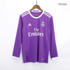 Retro 2016/17 Real Madrid Away Long Sleeve Soccer Jersey - Soccerdeal