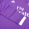Retro 2016/17 Real Madrid Away Long Sleeve Soccer Jersey - Soccerdeal