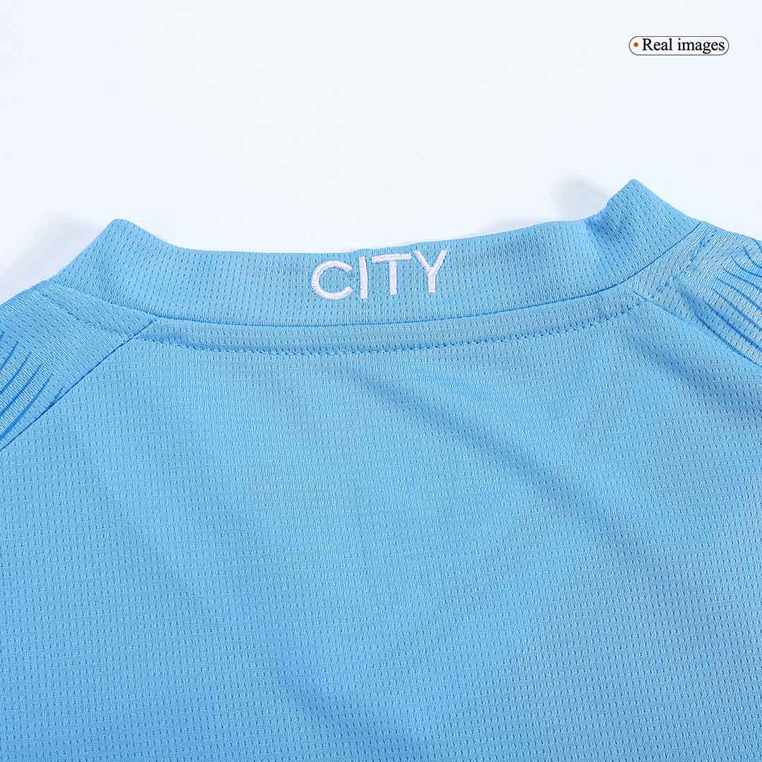 HAALAND #9 Manchester City Home Soccer Jersey 2023/24 - UCL