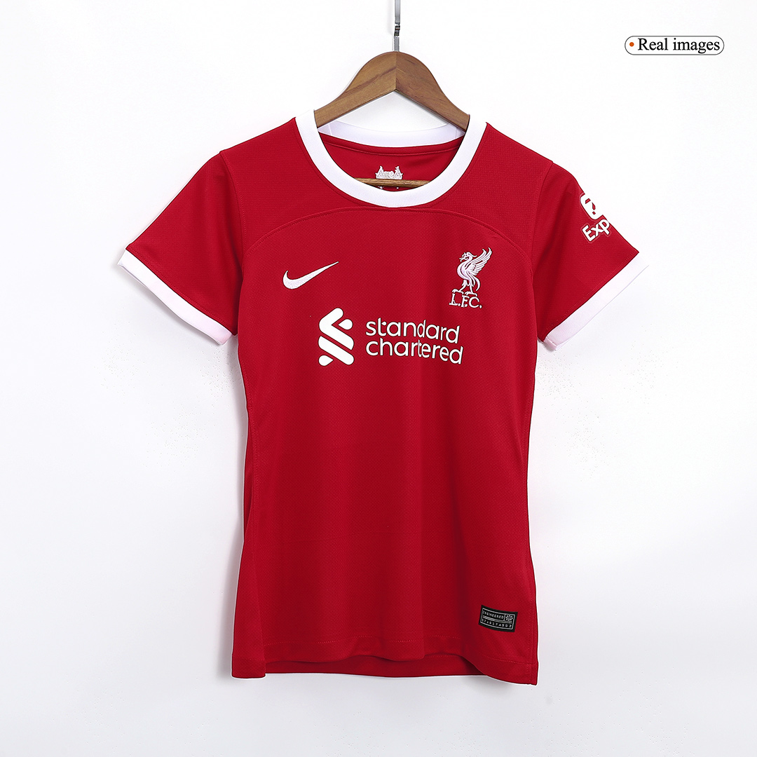 Women's Liverpool Home Soccer Jersey 2023/24 - soccerdeal