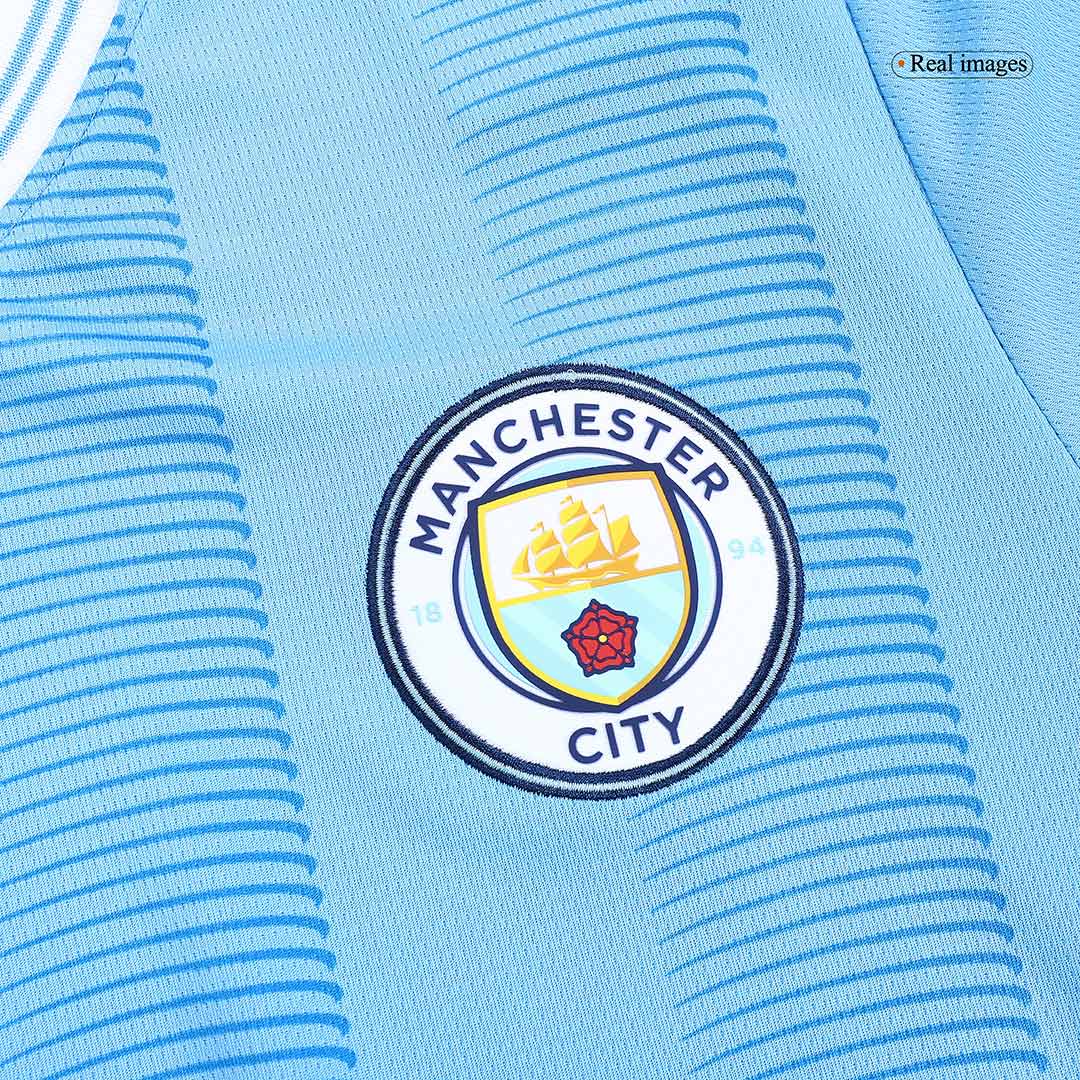 HAALAND #9 Manchester City Home Soccer Jersey 2023/24 - UCL