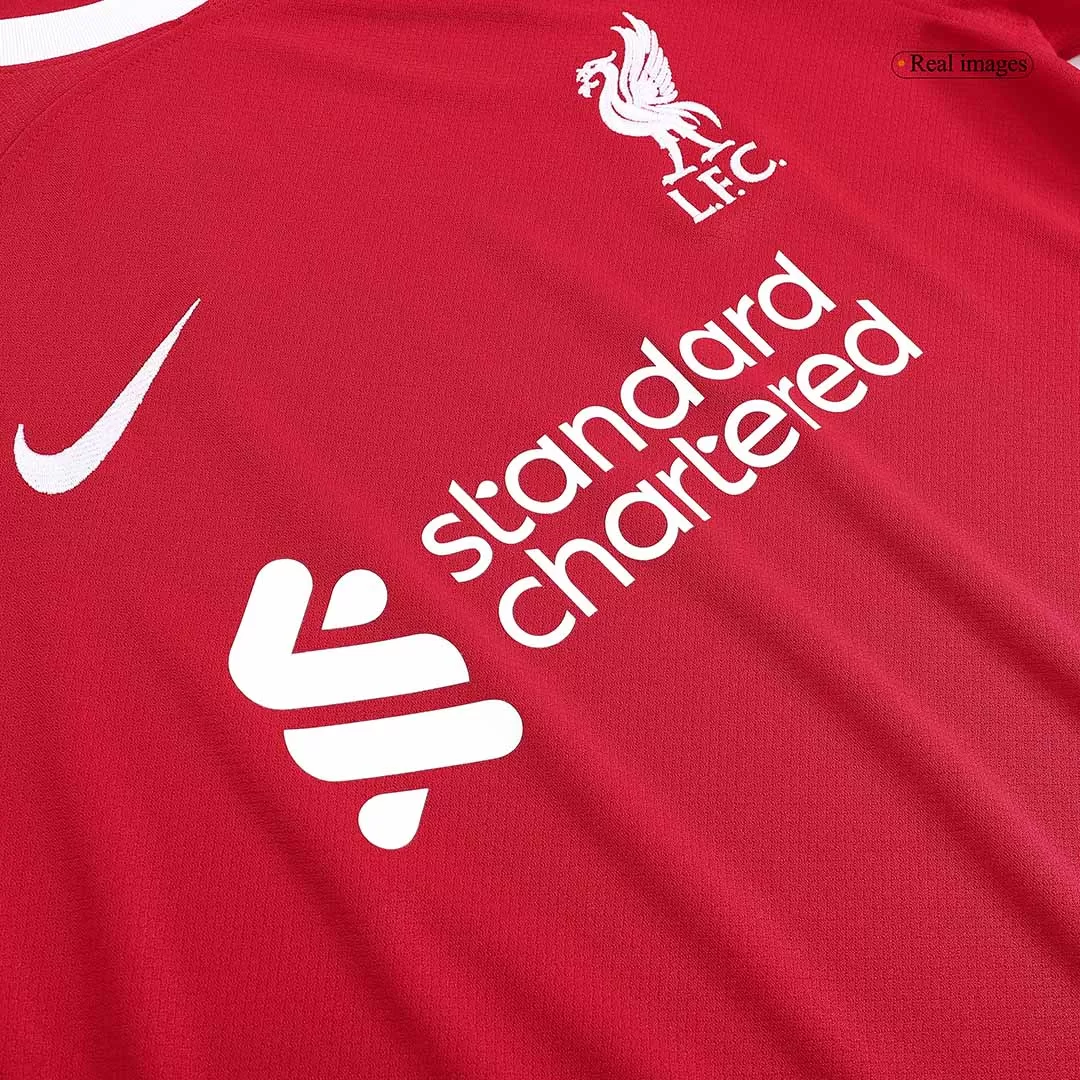 Liverpool Jersey Custom Home Soccer Jersey 2023/24