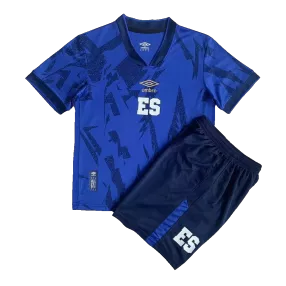 Kid's Salvador Home Soccer Jersey Kit(Jersey+Shorts) 2023/24 - soccerdeal