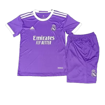 Kid's Real Madrid Away Soccer Jersey Kit(Jersey+Shorts) 2016/17 - Soccerdeal