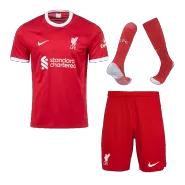 Liverpool Home Soccer Jersey Kit(Jersey+Shorts+Socks) 2023/24 - soccerdealshop