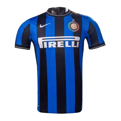 Retro 2009/10 Inter Milan Home Soccer Jersey - Soccerdeal