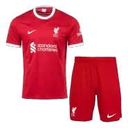 Liverpool Home Soccer Jersey Kit(Jersey+Shorts) 2023/24 - soccerdealshop