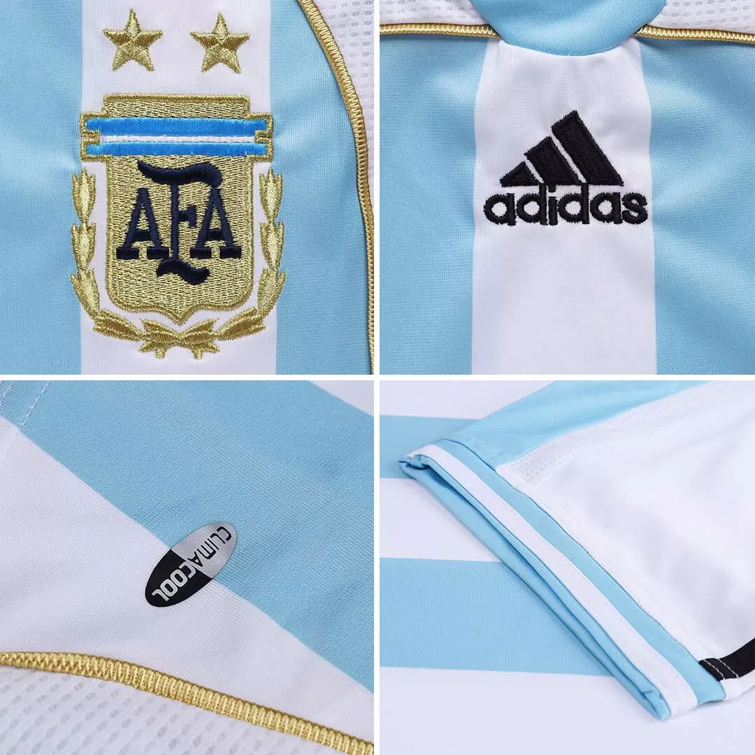 Argentina Home Retro Messi Soccer Jersey 2006 for Sale in Lynwood