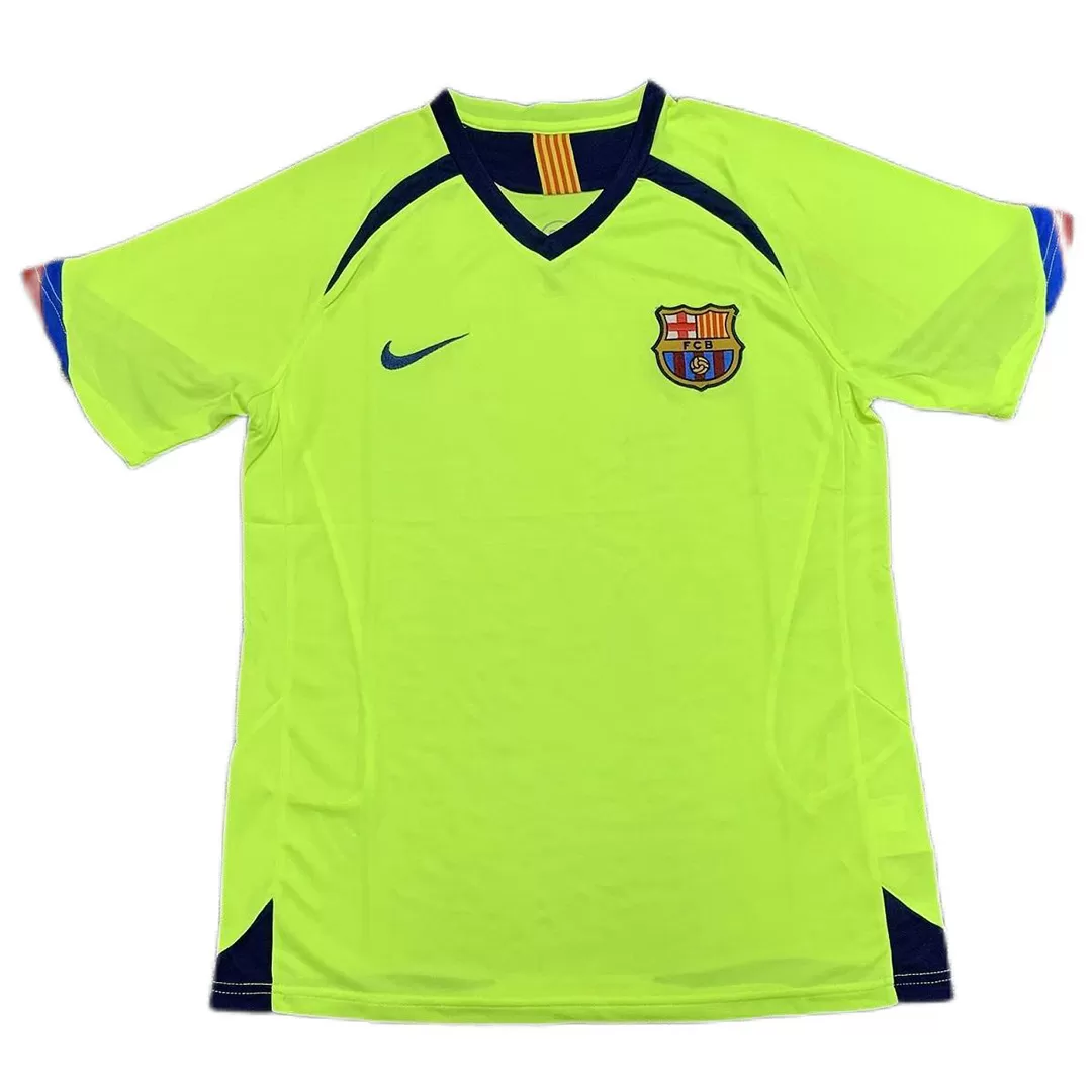 Barcelona #30 Messi UCL Final Retro Jersey Home 2005/06 – MS