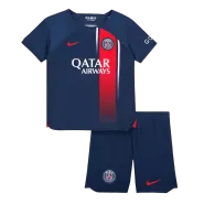 Kid's PSG Home Soccer Jersey Kit(Jersey+Shorts) 2023/24 - soccerdealshop