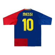 MESSI #10 Barcelona Home Long Sleeve Soccer Jersey 2008/09 - soccerdealshop