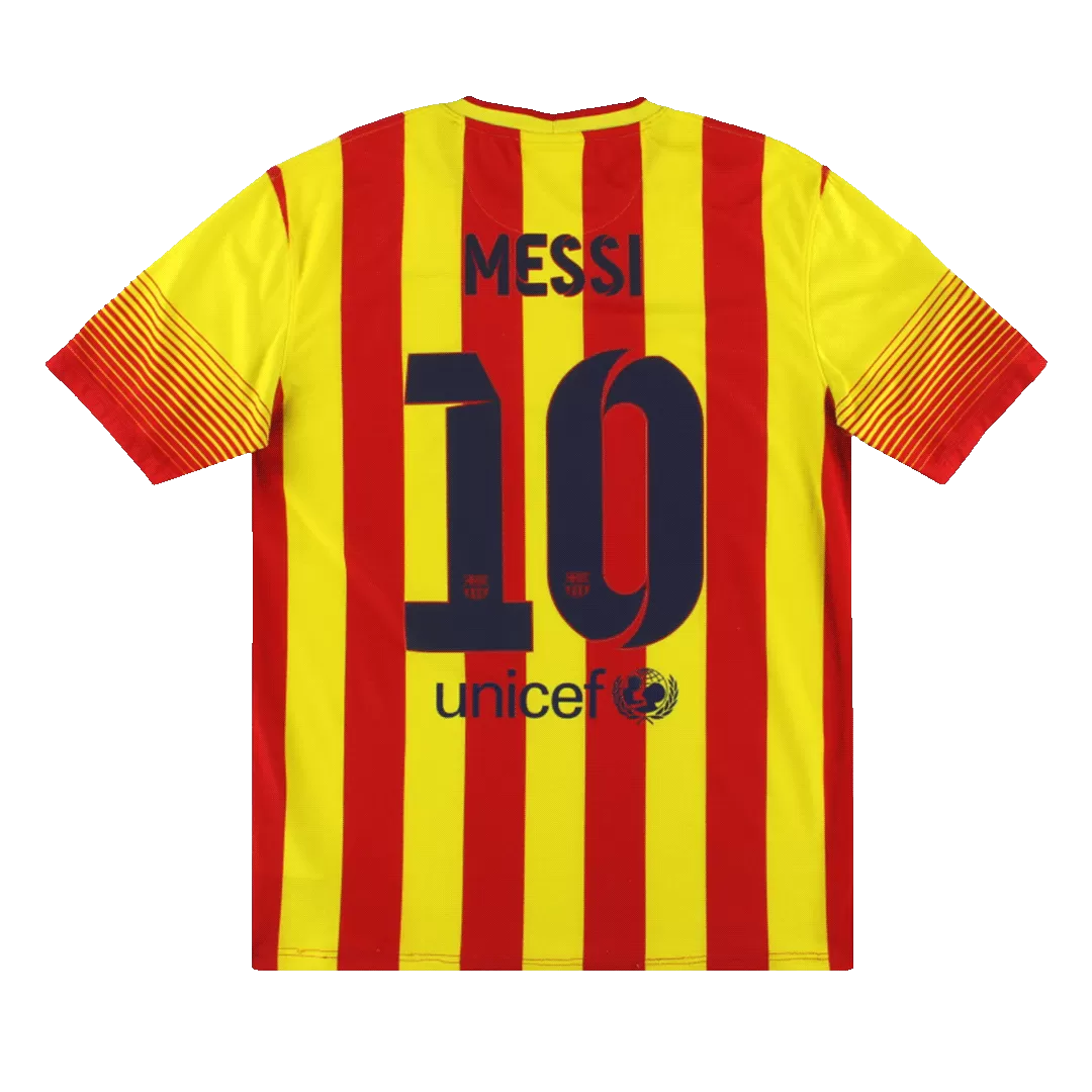 Nike FC Barcelona 2013/14 Messi Away LS Jersey Size Small