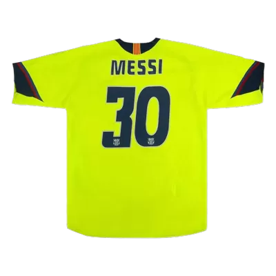 Retro MESSI #30 2005/06 Barcelona Away Soccer Jersey - Soccerdeal