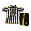 Kid's Juventus Home Soccer Jersey Kit(Jersey+Shorts+Socks) 2023/24 - Soccerdeal