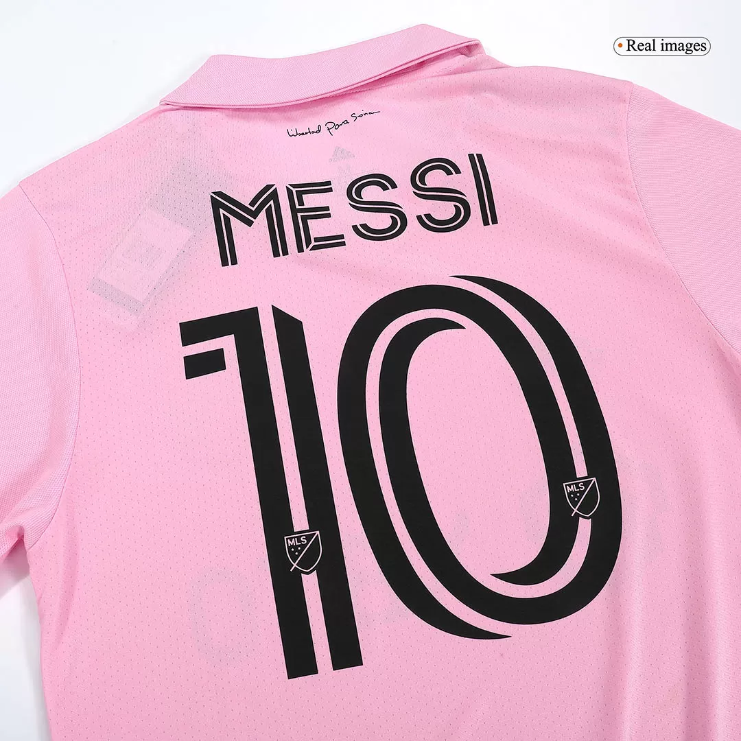 Men's Authentic MESSI #10 Inter Miami CF Home Soccer Jersey Shirt