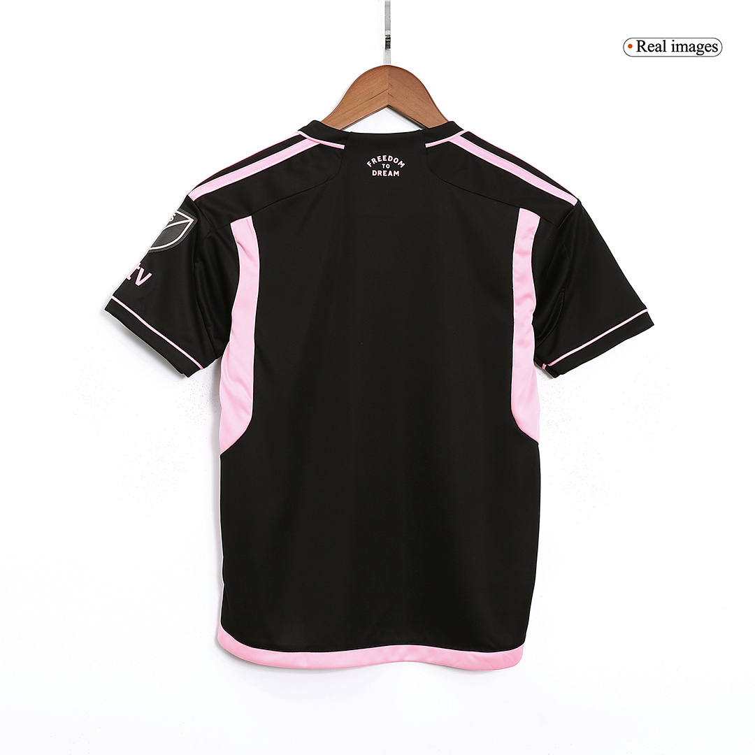 : Miami Me_s_s_i Jersey for Kids and Adults Kids Soccer Jersey  Youth for Boys Girls Soccer Shirts Jerseys No.10 Youth Football Jersey Kids  Soccer Set Black Pink White Jersey for Kids :