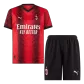 AC Milan Home Soccer Jersey Kit(Jersey+Shorts) 2023/24 - soccerdealshop