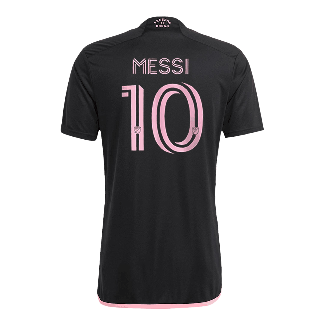 MESSI #10 Inter Miami CF Away Soccer Jersey Kit(Jersey+Shorts) 2023 - soccerdeal