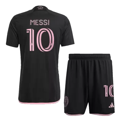 MESSI #10 Inter Miami CF Away Soccer Jersey Kit(Jersey+Shorts) 2023 - Soccerdeal