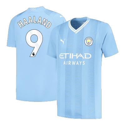 HAALAND #9 Manchester City Home Soccer Jersey 2023/24 - Soccerdeal