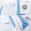 Kid's Manchester City Home Soccer Jersey Kit(Jersey+Shorts) 2023/24 - Soccerdeal