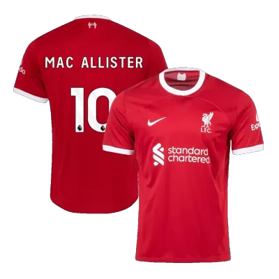 MAC ALLISTER #10 Liverpool Home Soccer Jersey 2023/24 - Soccerdeal