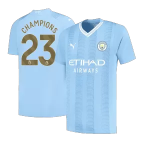 Manchester City Jersey 23/24 Home Football Kit 2023 2024 Soccer Shirt  Haaland