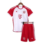 Kid's Bayern Munich Home Soccer Jersey Kit(Jersey+Shorts) 2023/24 - soccerdealshop