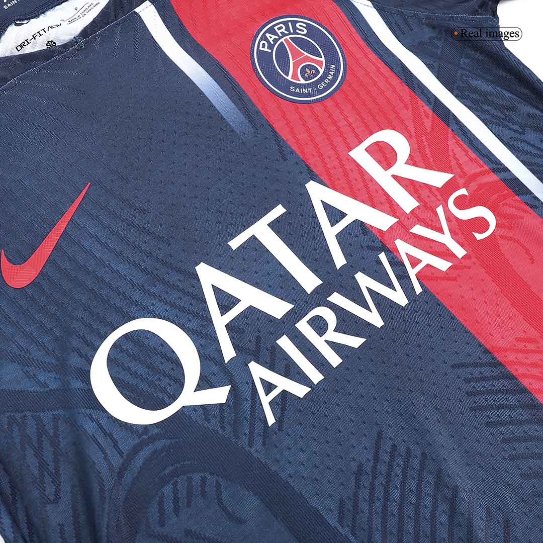 Authentic PSG Home Soccer Jersey 2023/24 - soccerdeal