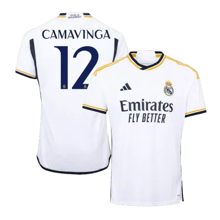 CAMAVINGA #12 Real Madrid Home Soccer Jersey 2023/24 - soccerdeal