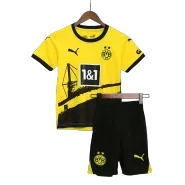 Kid's Borussia Dortmund Home Soccer Jersey Kit(Jersey+Shorts) 2023/24 - soccerdealshop
